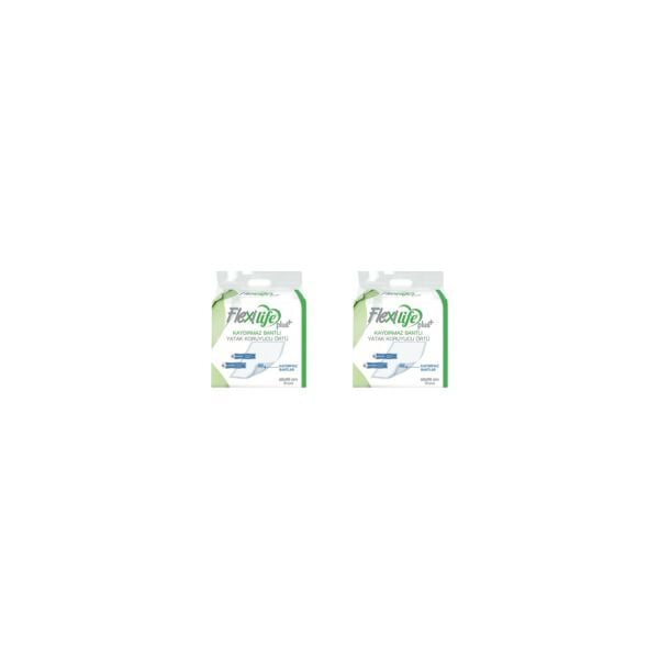Flexilife Plus Kaydırmaz Bantlı Yatak Koruyucu Örtü 60x90 30'lu 2 paket / 60 adet