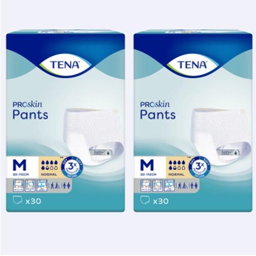 Tena Proskin Pants Normal 5,5 damla Emici Külot Orta Boy Medium 30'lu 2 paket / 60 adet