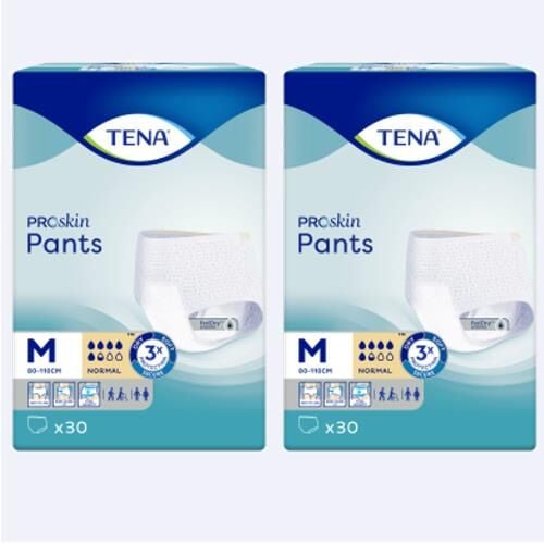 Tena Proskin Pants Normal 5,5 damla Emici Külot Orta Boy Medium 30'lu 2 paket / 60 adet