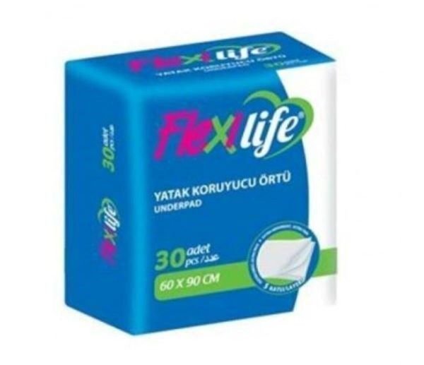 Flexilife Yatak Koruyucu Örtü 60x90 cm 30'lu paket