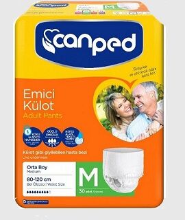 Canped Emici Külot Orta Boy Medium 30'lu paket