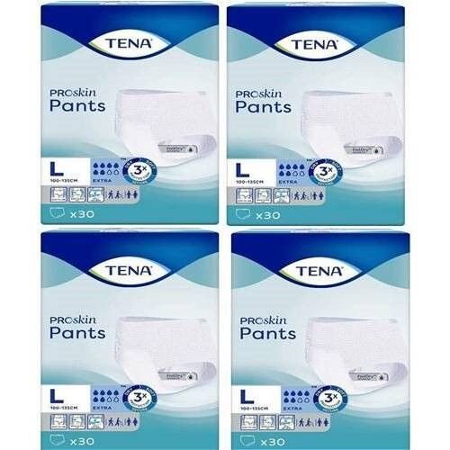 Tena Proskin Pants Ekstra 6 damla Emici Külot Büyük Boy Large 30'lu 4 paket / 120 adet