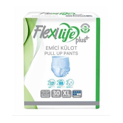 Flexilife Plus Emici Külot Ekstra Büyük Boy Xlarge 30'lu paket