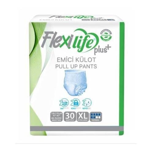 Flexilife Plus Emici Külot Ekstra Büyük Boy Xlarge 30'lu paket