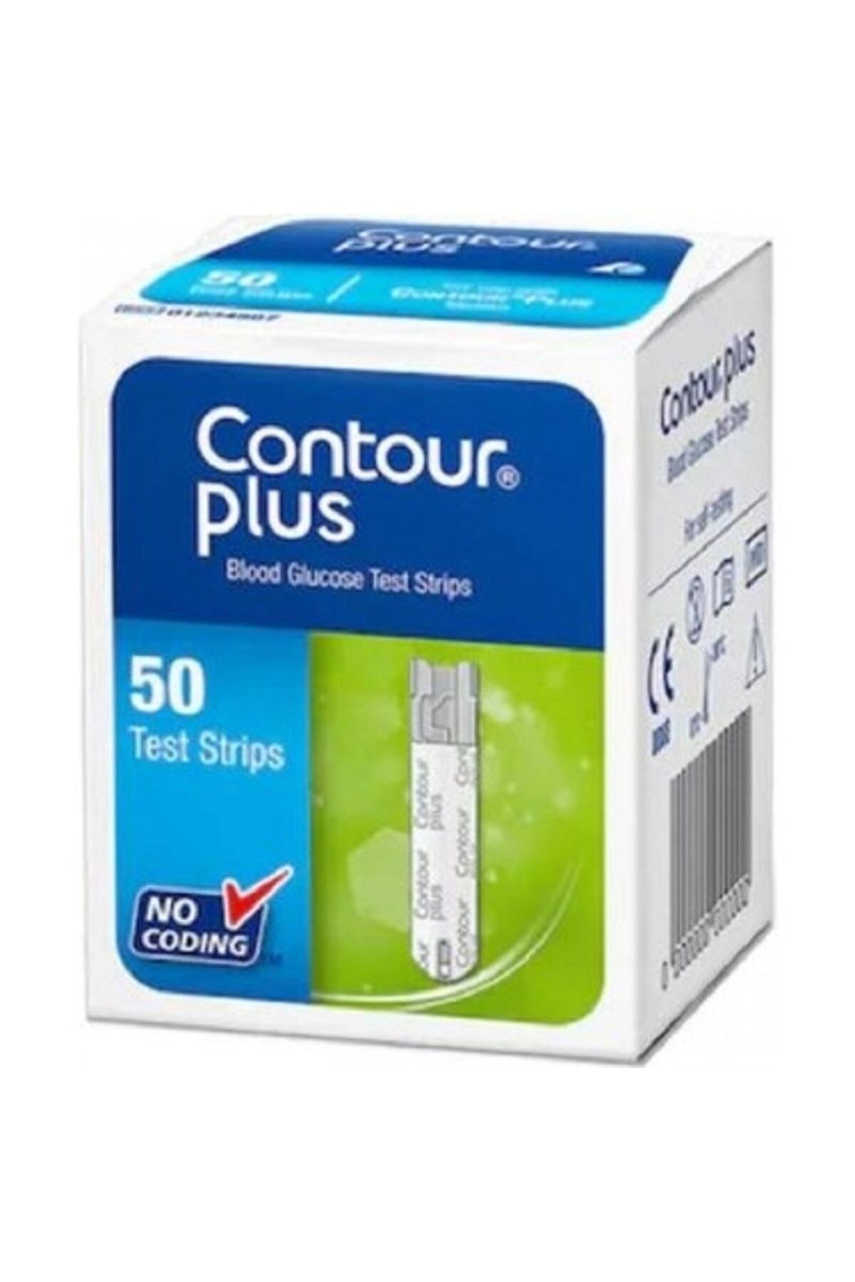 Contour Plus 50'li 1 Paket Şeker Ölçüm Stribi