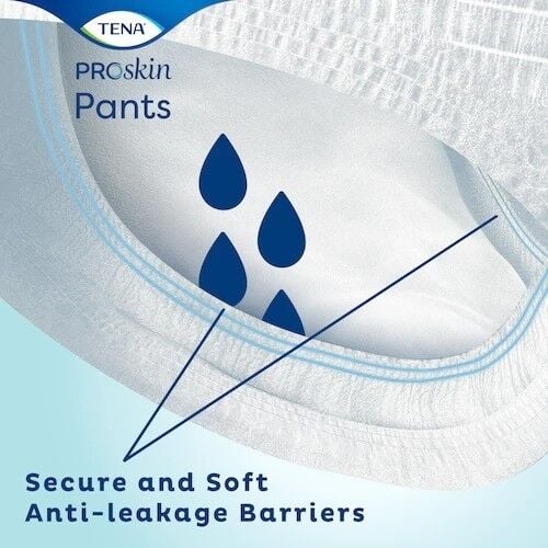 Tena Proskin Pants Plus 6 damla Emici Külot Ekstra Büyük Boy Xlarge 12'li 4 paket / 48 adet