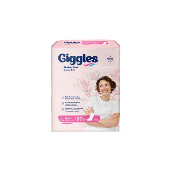 GİGGLES Kadın Mesane Pedi Large 20’li