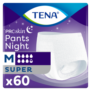 Tena ProSkin Pants Night Medium Orta Beden Gece için Süper Emici Külot 30 lu 2 paket / 60 adet