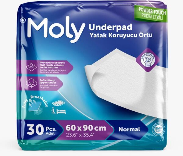 Moly Yatak Koruyucu Örtü 30 lu paket
