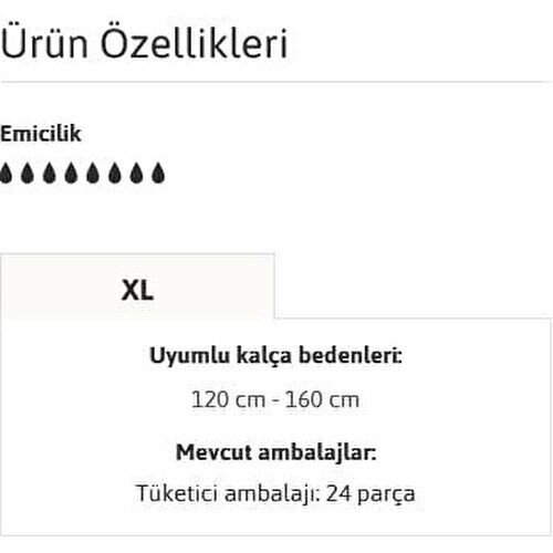 Tena Proskin Slip Maxi 8 damla Ekstra Büyük Boy Xlarge Belbantlı Hasta Bezi 24'lü 4 paket / 96 adet