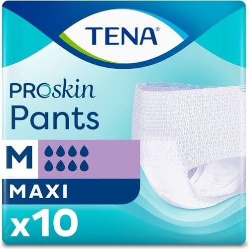 Tena Proskin Pants Maxi 8 damla Emici Külot Orta Boy Medium 10'lu 2 paket / 20 adet