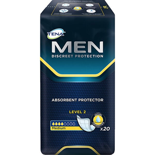 Tena Men Level 2 Erkek Mesane Pedi 20'li    E5