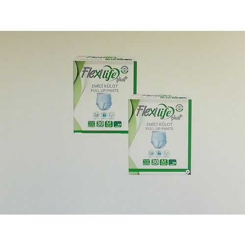 Flexilife Plus Emici Külot Orta Boy Medium 30'lu 2 paket / 60 adet