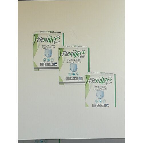 Flexilife Plus Emici Külot Ekstra Büyük Boy Xlarge 30'lu 3 paket / 90 adet