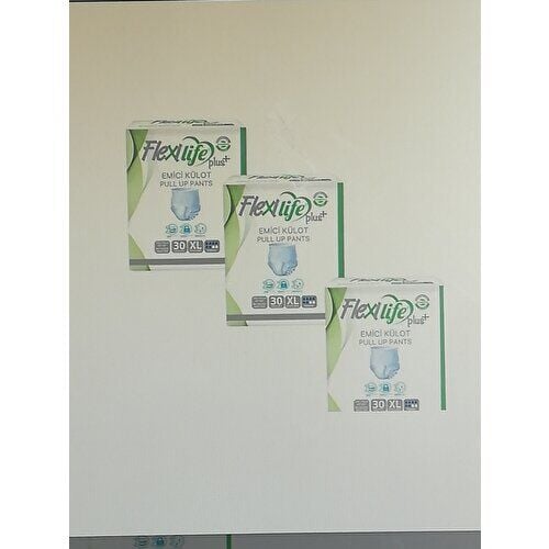 Flexilife Plus Emici Külot Ekstra Büyük Boy Xlarge 30'lu 3 paket / 90 adet