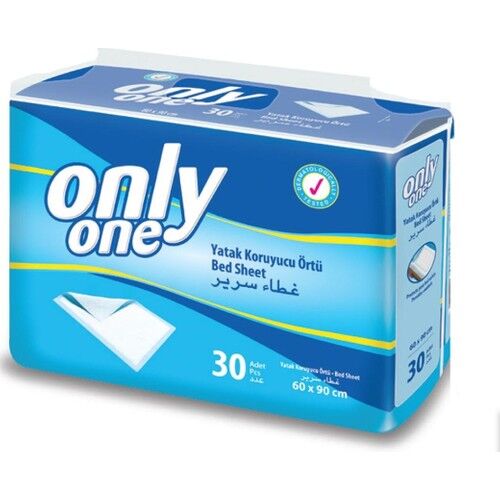 Only One Kedi Köpek Çiş Pedi 60x90 cm Yatak Koruyucu 30'lu paket