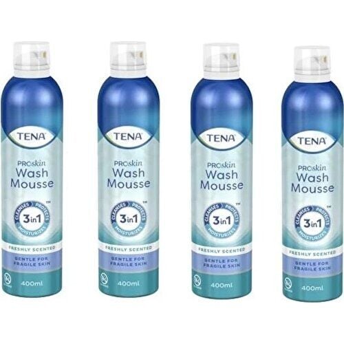 Tena Vücut Temizleme Köpüğü 4 adet 400 ml