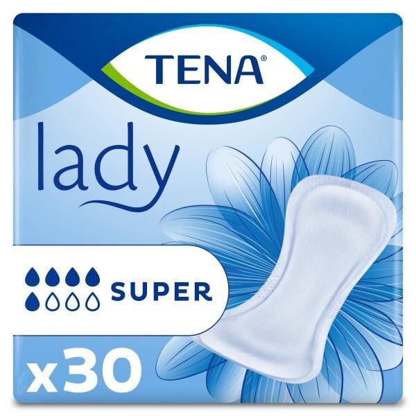 Tena Lady Süper 7 damla Kadın Mesane Pedi 30'lu  C1