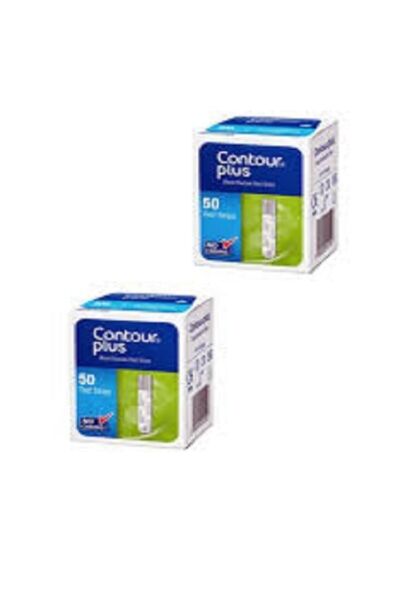 Contour Plus Test Stripleri 50'li 2 paket / 100 adet