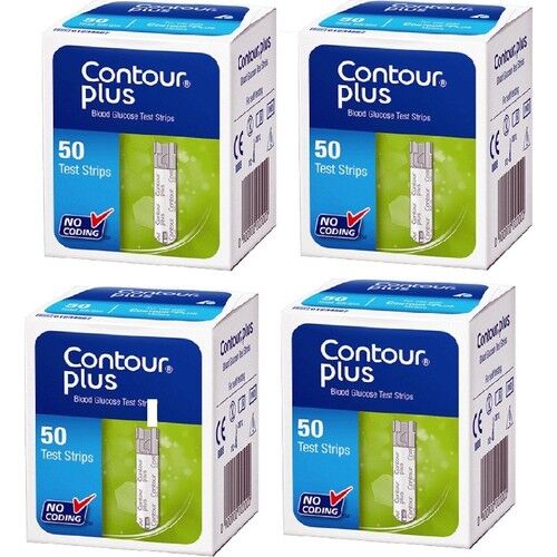 Contour Plus Test Stripleri 50'li x 4 Adet